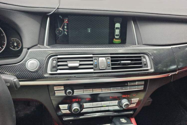 Used BMW 7 Series 2013 730Li Leading Model Audio And AC Panel