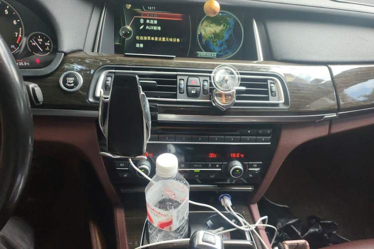 Used BMW 7 Series 2013 730Li Leading Model Audio And AC Panel