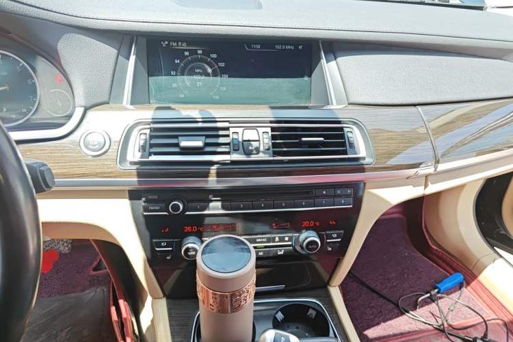 Used BMW 7 Series 2013 730Li Leading Model Audio And AC Panel