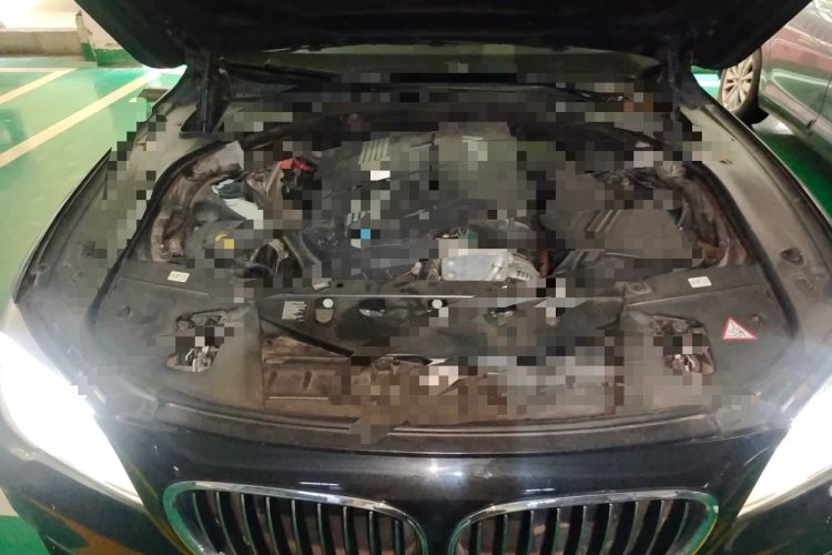 Used BMW 7 Series 2013 730Li Luxury Model Engine Bay