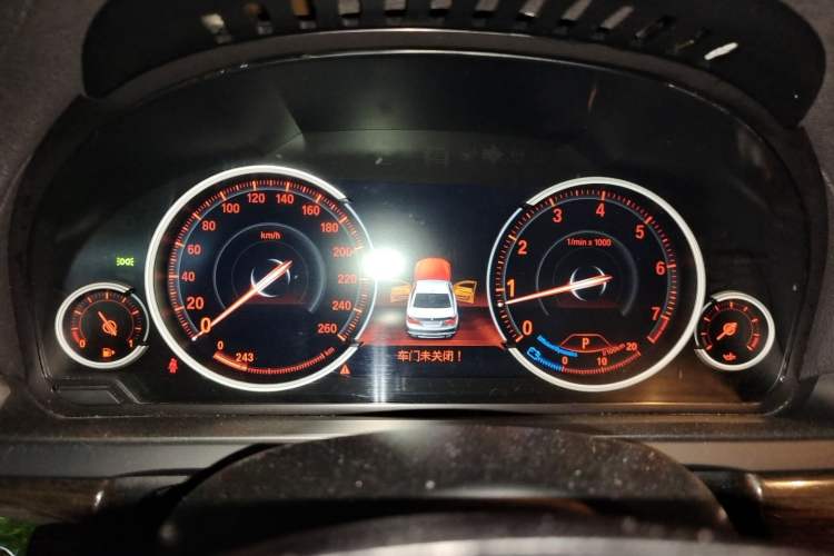 Used BMW 7 Series 2013 730Li Luxury Model Instrument Cluster