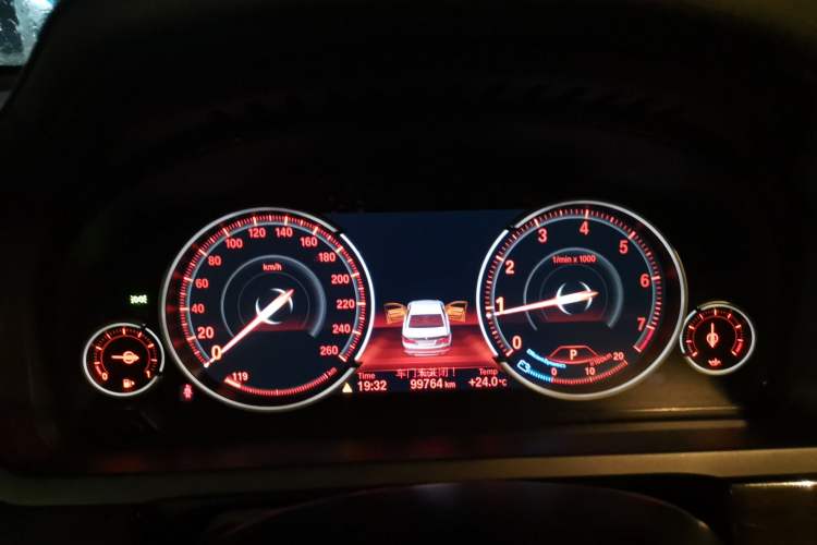 Used BMW 7 Series 2013 730Li Luxury Model Instrument Cluster