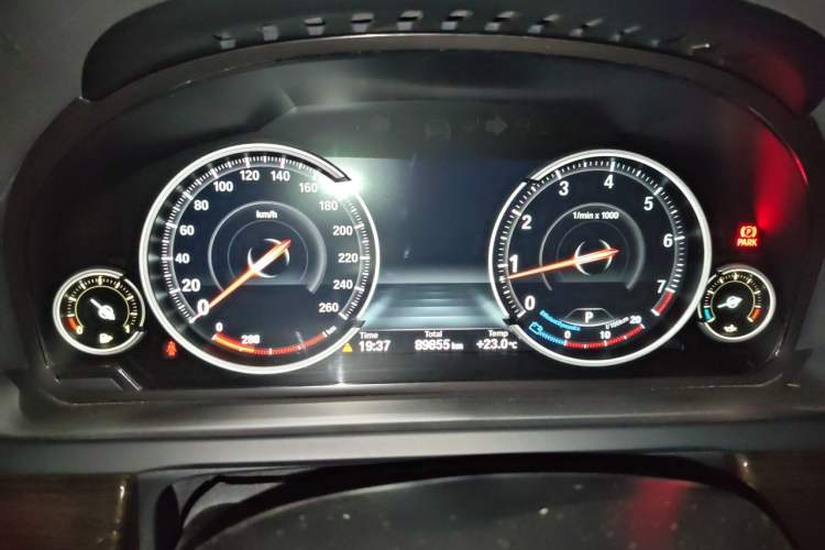 Used BMW 7 Series 2013 730Li Luxury Model Instrument Cluster