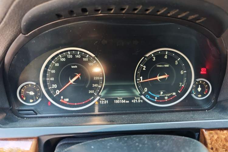 Used BMW 7 Series 2013 740Li Luxury Model Instrument Cluster