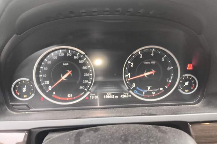 Used BMW 7 Series 2013 730Li Luxury Model Instrument Cluster