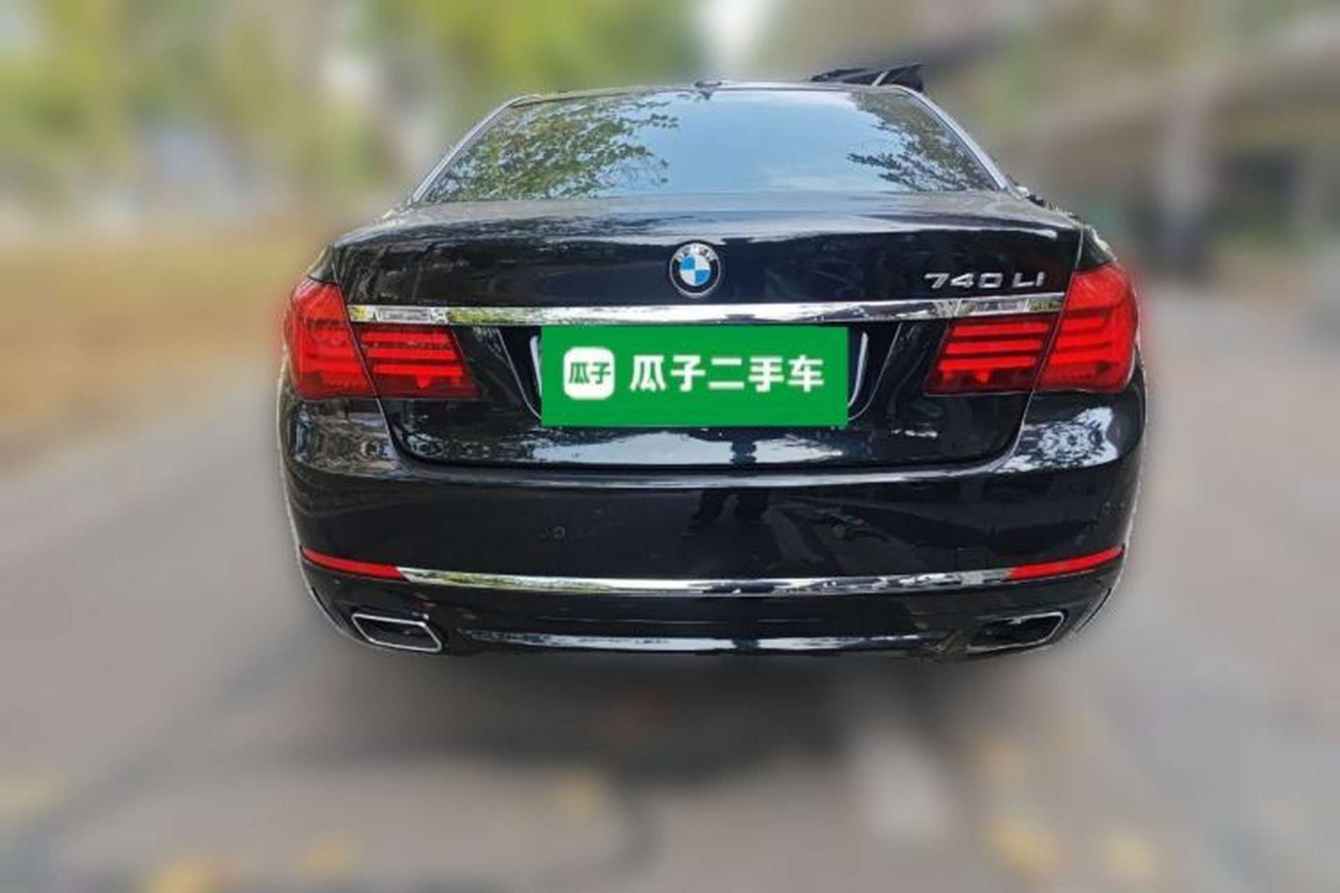 Used BMW 7 Series 2013 740Li Luxury Model Rear