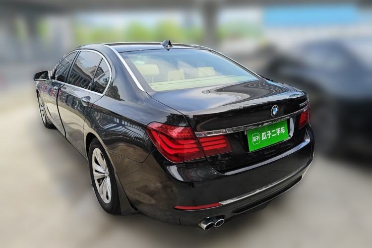 Used BMW 7 Series 2013 730Li Leading Model Rear Left 45 Deg