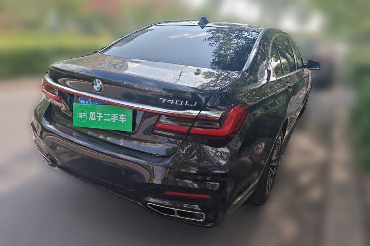 Used BMW 7 Series 2013 740Li Luxury Model Rear Right 45 Deg