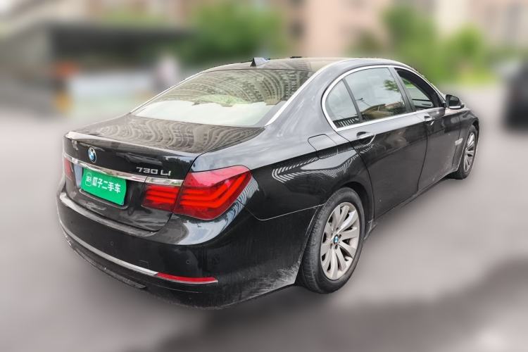 Used BMW 7 Series 2013 730Li Leading Model Rear Right 45 Deg