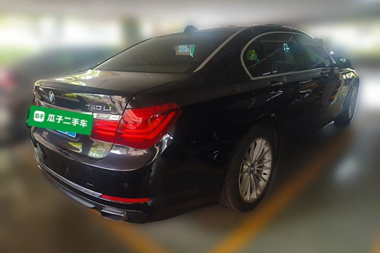 Used BMW 7 Series 2013 740Li Leading Model Rear Right 45 Deg