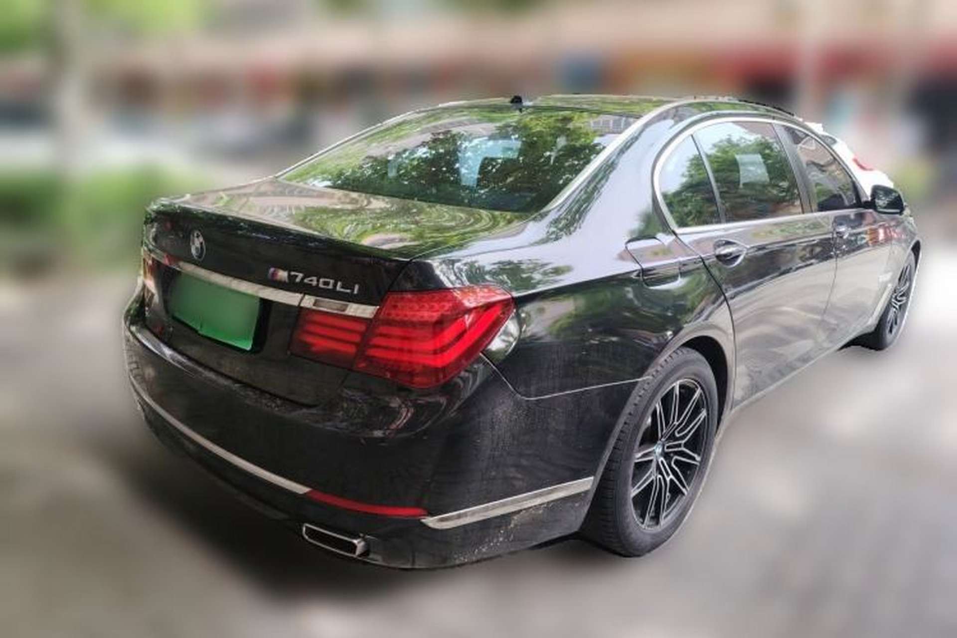 Used BMW 7 Series 2013 730Li Leading Model Rear Right 45 Deg