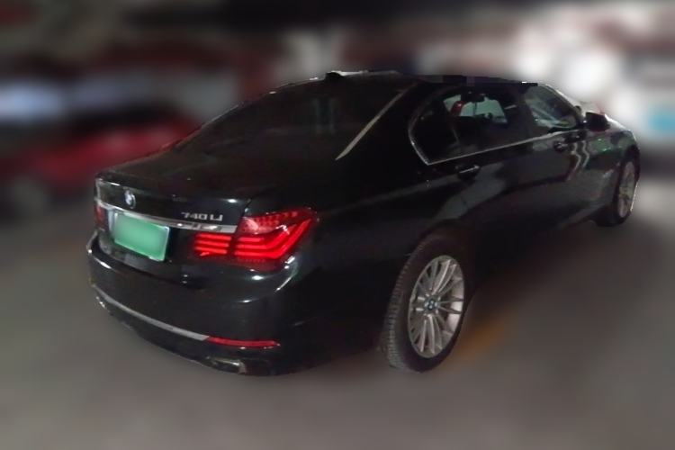 Used BMW 7 Series 2013 740Li Leading Model Rear Right 45 Deg
