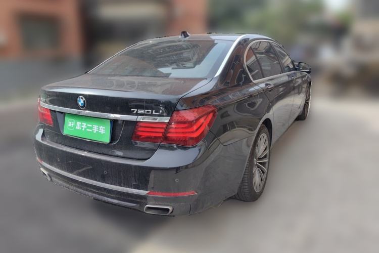 Used BMW 7 Series 2013 750Li xDrive Rear Right 45 Deg