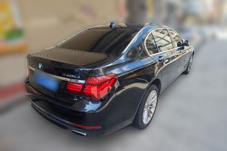 Used BMW 7 Series 2013 740Li Luxury Model Rear Right 45 Deg