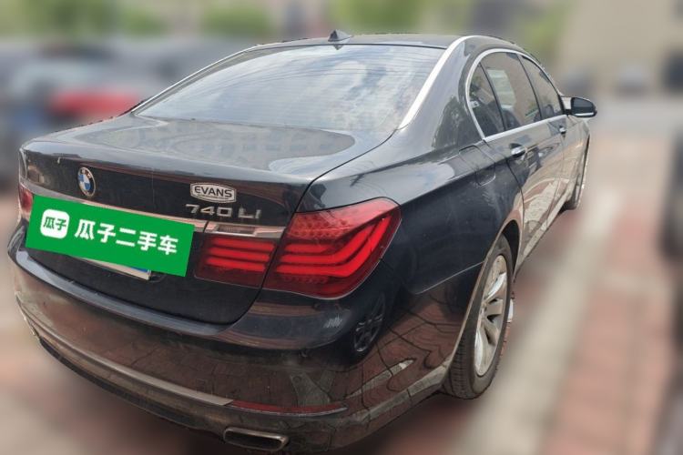 Used BMW 7 Series 2013 740Li Leading Model Rear Right 45 Deg