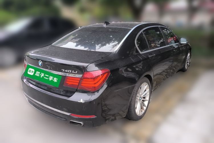 Used BMW 7 Series 2013 740Li Luxury Model Rear Right 45 Deg