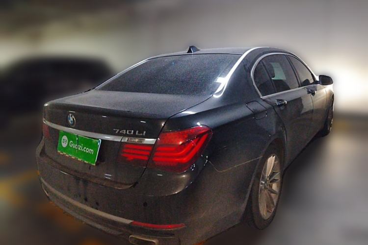 Used BMW 7 Series 2013 740Li Leading Model Rear Right 45 Deg