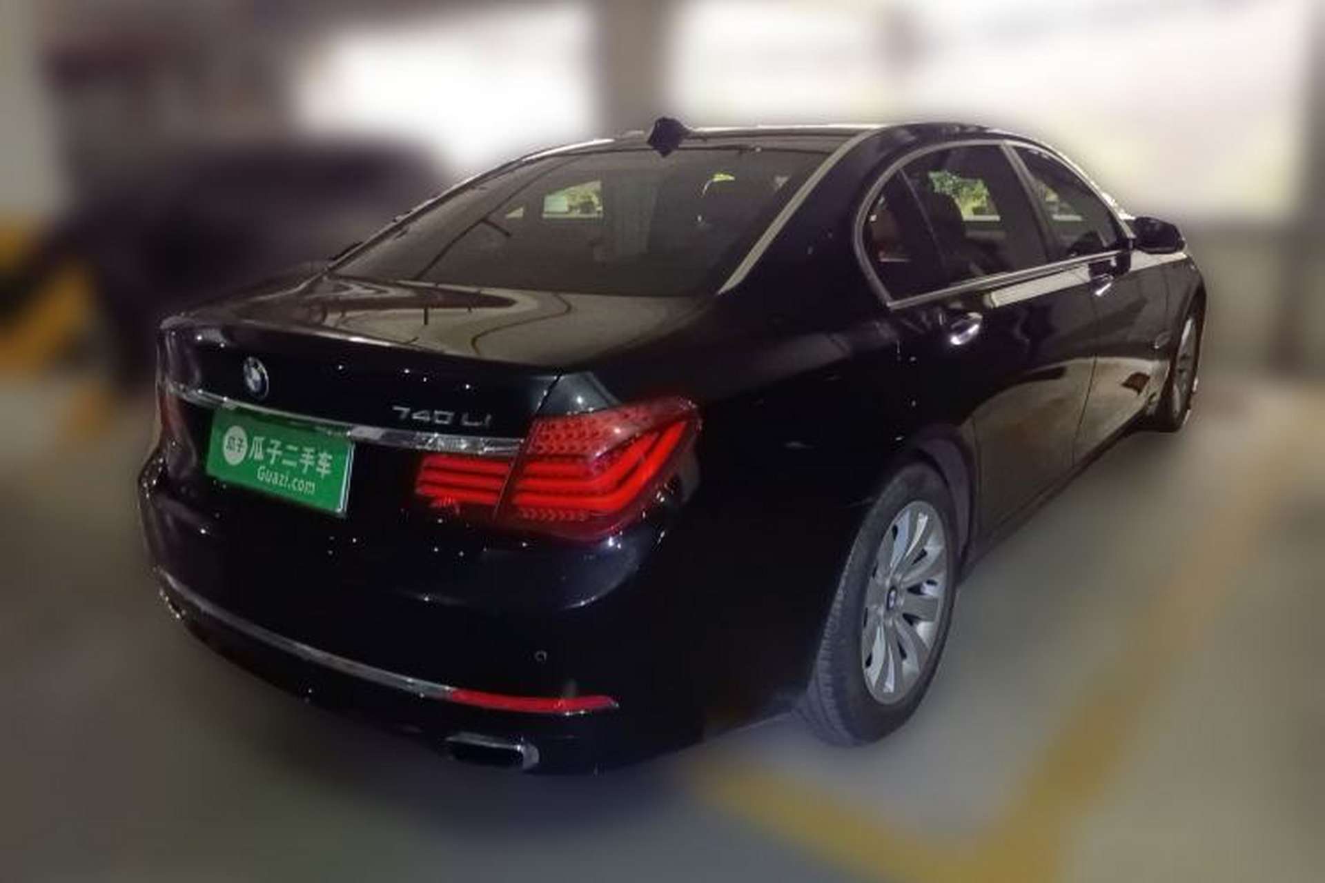Used BMW 7 Series 2013 740Li Leading Model Rear Right 45 Deg