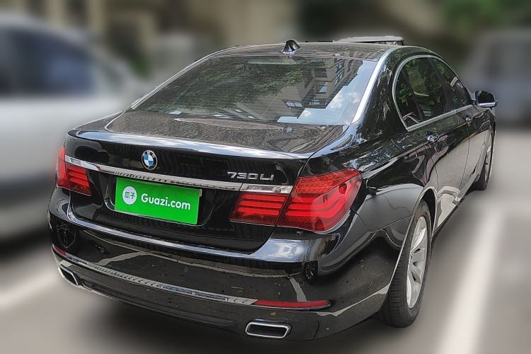 Used BMW 7 Series 2013 730Li Leading Model Rear Right 45 Deg