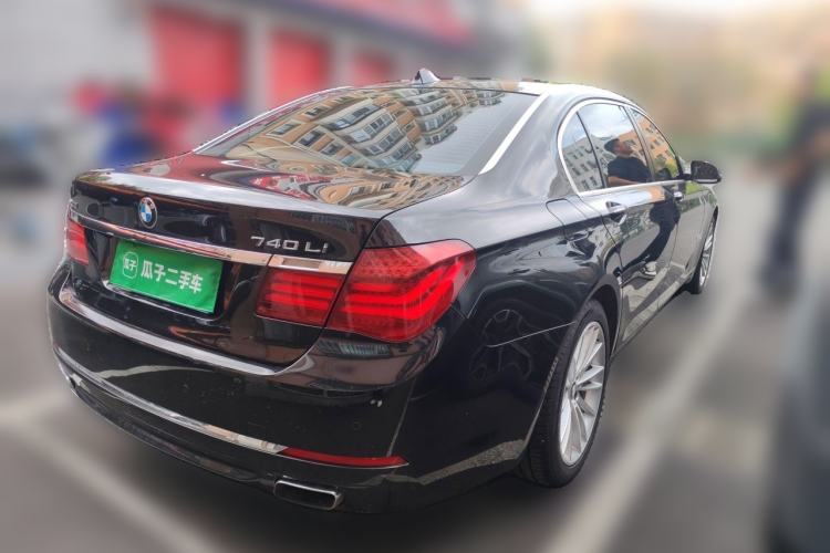 Used BMW 7 Series 2013 740Li Leading Model Rear Right 45 Deg