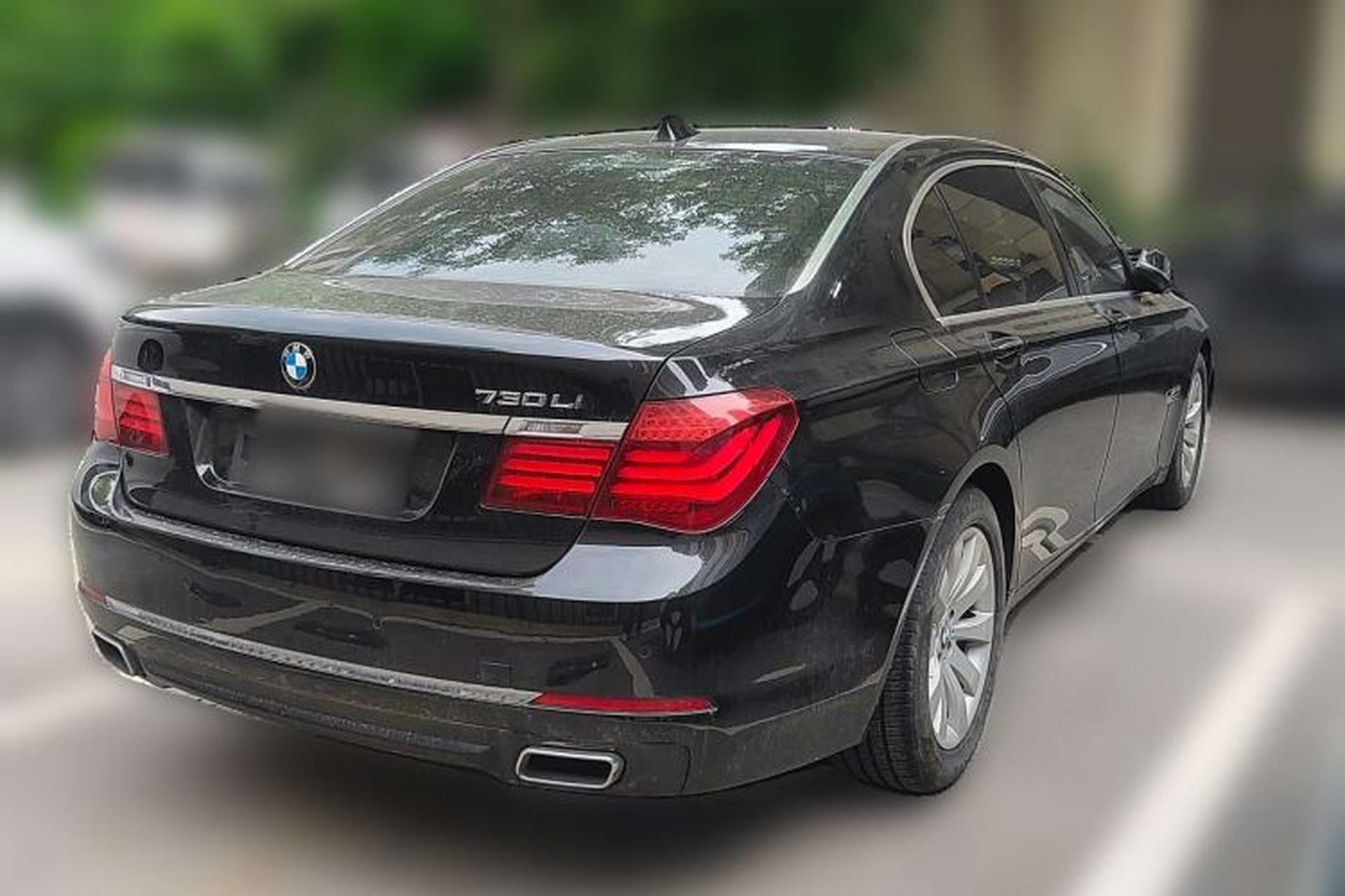 Used BMW 7 Series 2013 730Li Leading Model Rear Right 45 Deg