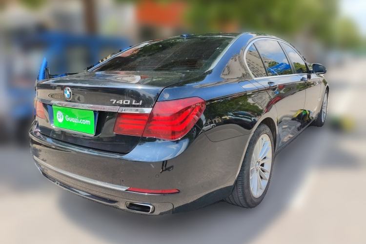 Used BMW 7 Series 2013 740Li Leading Model Rear Right 45 Deg