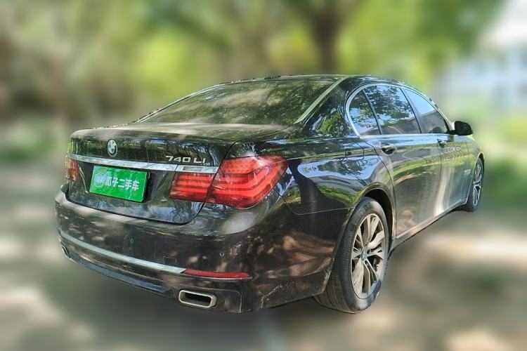 Used BMW 7 Series 2013 730Li Leading Model Rear Right 45 Deg
