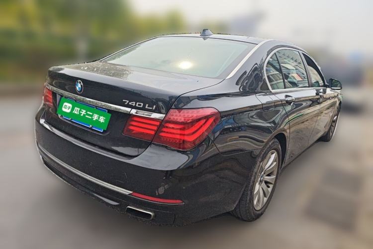 Used BMW 7 Series 2013 740Li Leading Model Rear Right 45 Deg