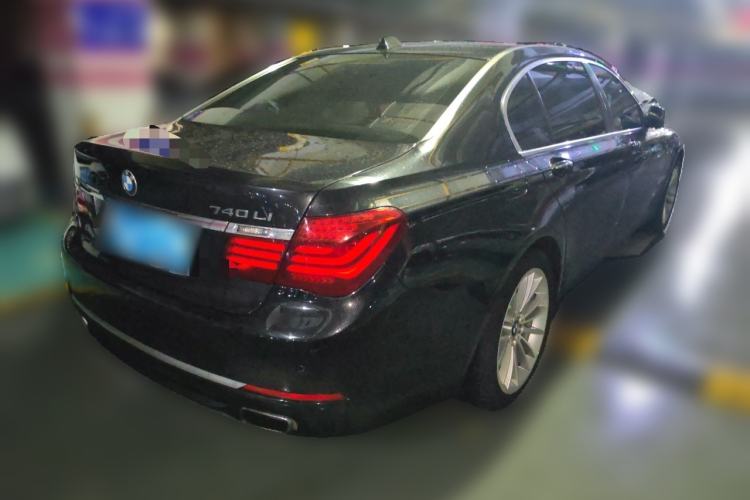 Used BMW 7 Series 2013 740Li Luxury Model Rear Right 45 Deg
