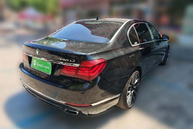 Used BMW 7 Series 2013 740Li Luxury Model Rear Right 45 Deg