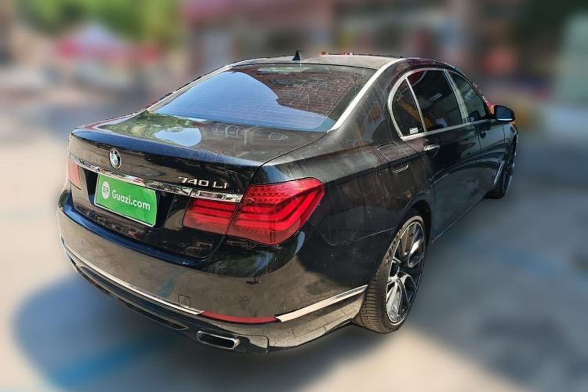 Used BMW 7 Series 2013 740Li Luxury Model Rear Right 45 Deg
