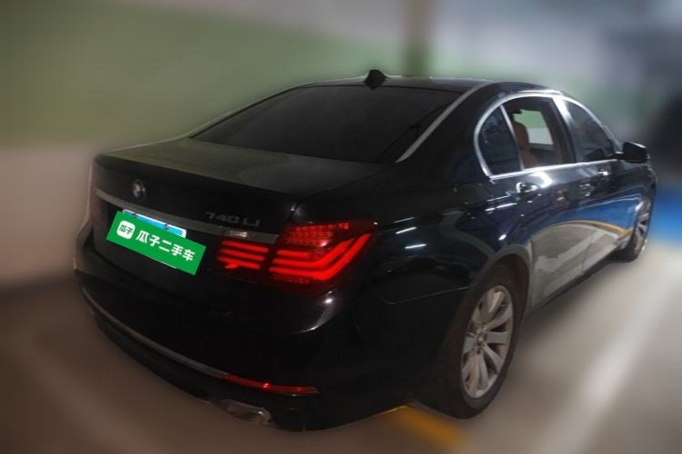 Used BMW 7 Series 2013 740Li Leading Model Rear Right 45 Deg