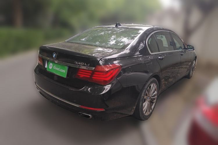 Used BMW 7 Series 2013 740Li Leading Model Rear Right 45 Deg