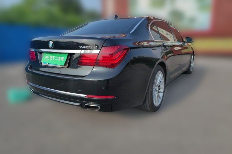 Used BMW 7 Series 2013 740Li Leading Model Rear Right 45 Deg