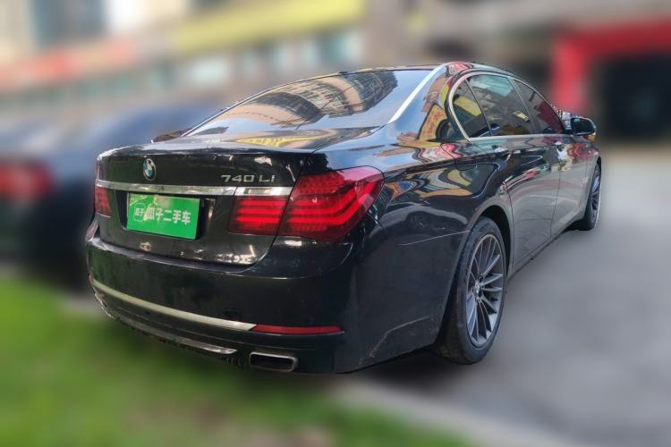 Used BMW 7 Series 2013 740Li Luxury Model Rear Right 45 Deg