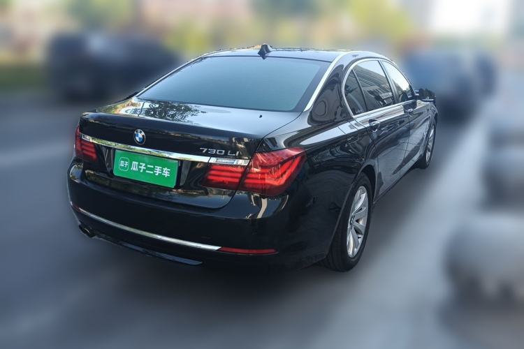 Used BMW 7 Series 2013 730Li Leading Model Rear Right 45 Deg