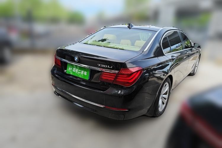 Used BMW 7 Series 2013 730Li Leading Model Rear Right 45 Deg
