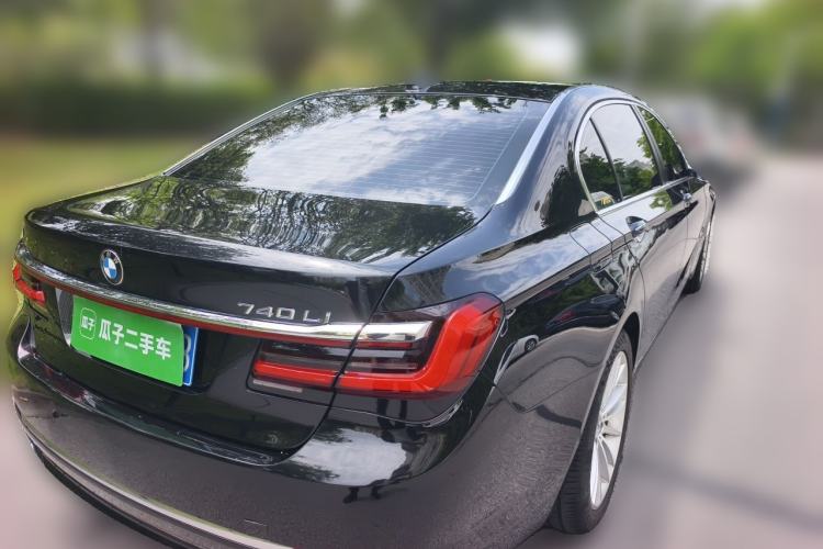 Used BMW 7 Series 2013 730Li Leading Model Rear Right 45 Deg