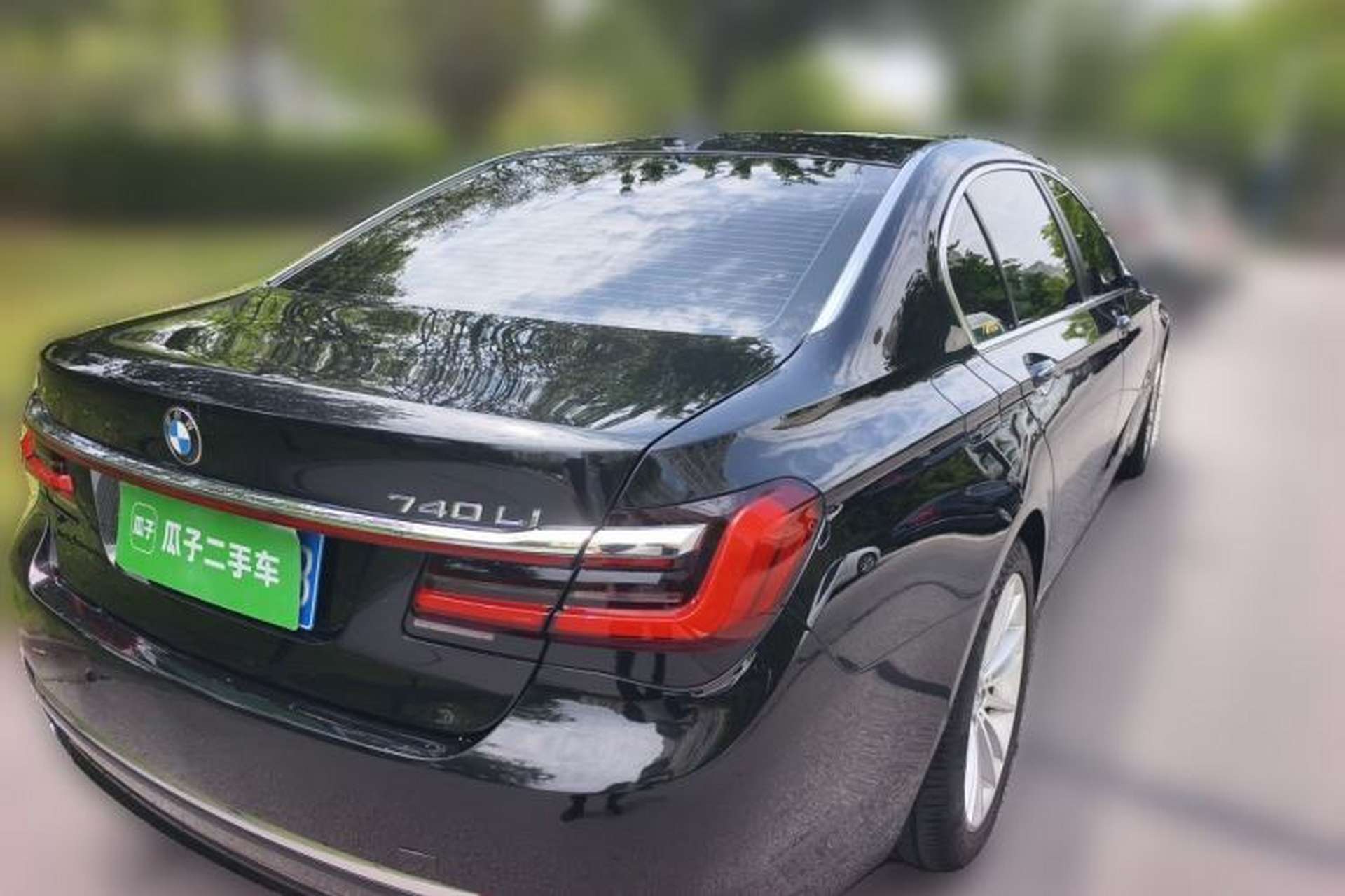 Used BMW 7 Series 2013 730Li Leading Model Rear Right 45 Deg