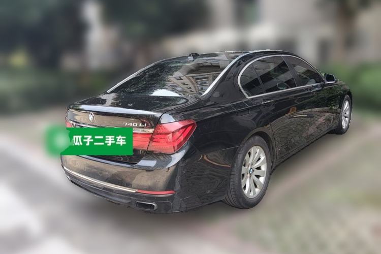 Used BMW 7 Series 2013 740Li Leading Model Rear Right 45 Deg