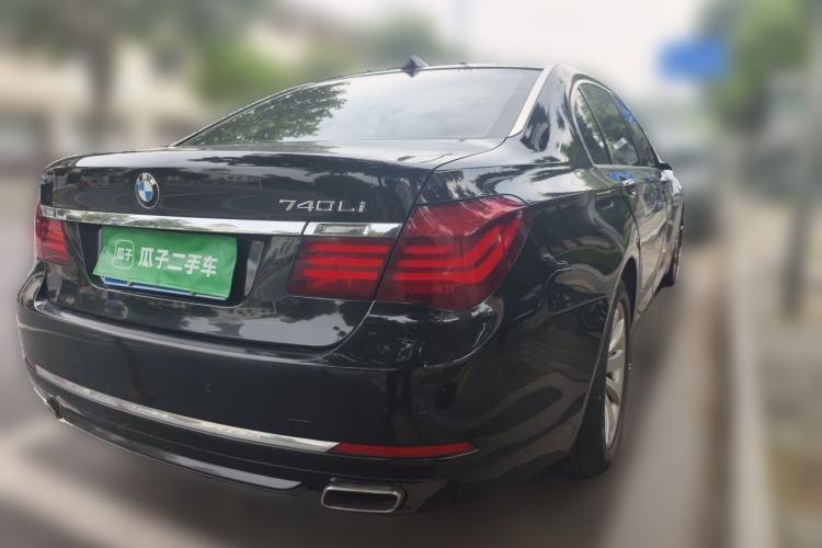 Used BMW 7 Series 2013 730Li Leading Model Rear Right 45 Deg
