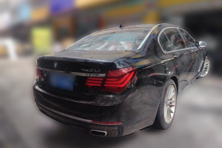 Used BMW 7 Series 2013 740Li Leading Model Rear Right 45 Deg