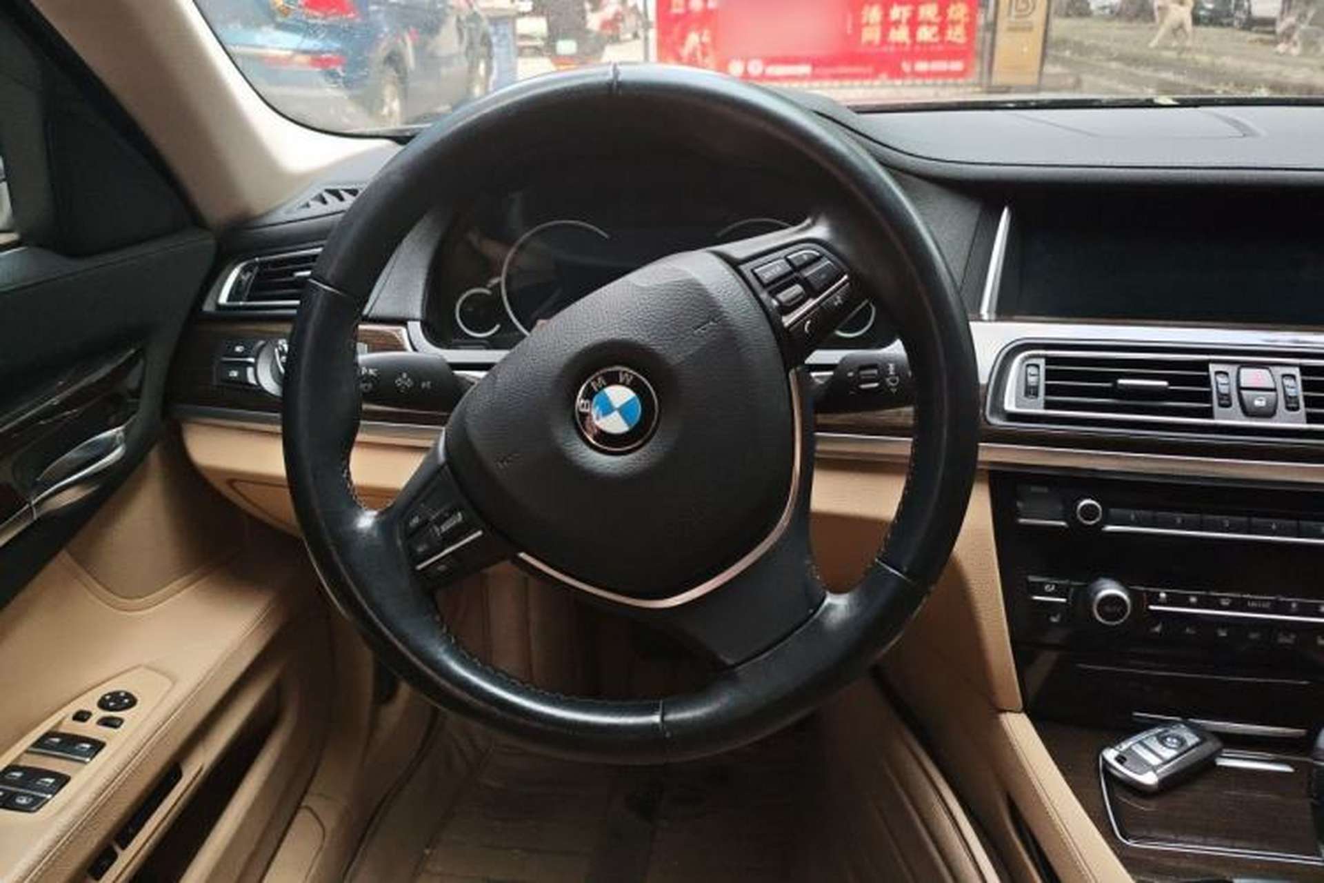 Used BMW 7 Series 2013 730Li Luxury Model Steering Wheel