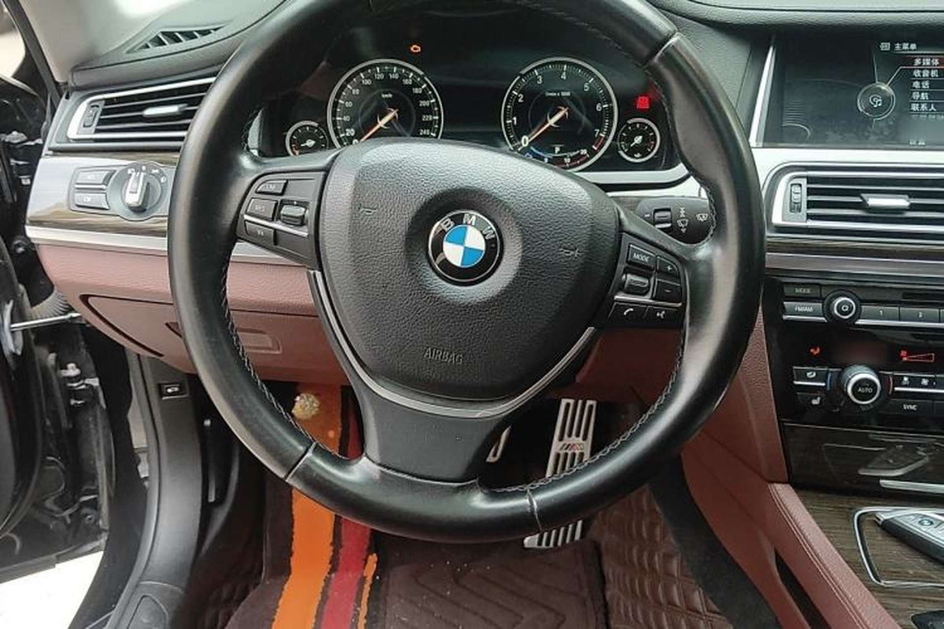 Used BMW 7 Series 2013 730Li Leading Model Steering Wheel