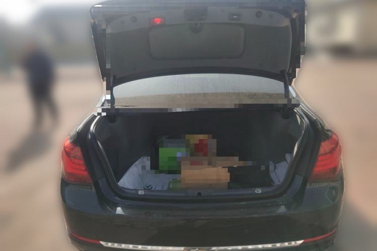 Used BMW 7 Series 2013 730Li Leading Model Trunk