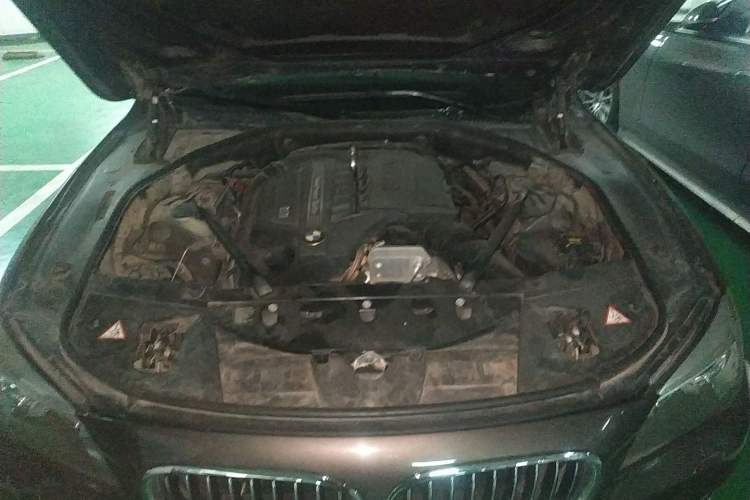 Used BMW 7 Series 2013 740Li Leading Model Engine Bay