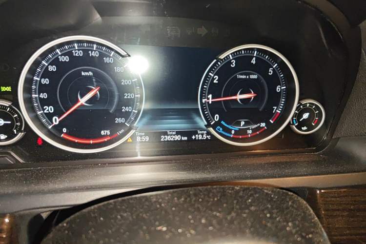 Used BMW 7 Series 2013 730Li Luxury Model Instrument Cluster