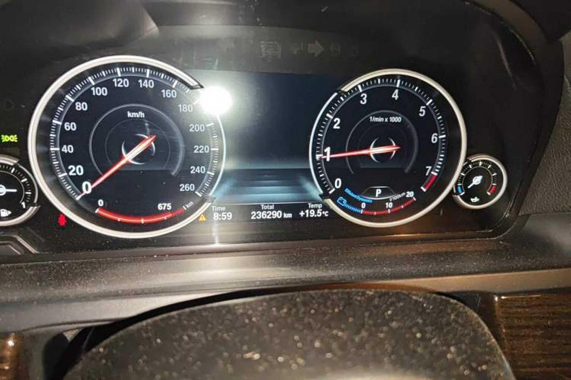 Used BMW 7 Series 2013 730Li Luxury Model Instrument Cluster