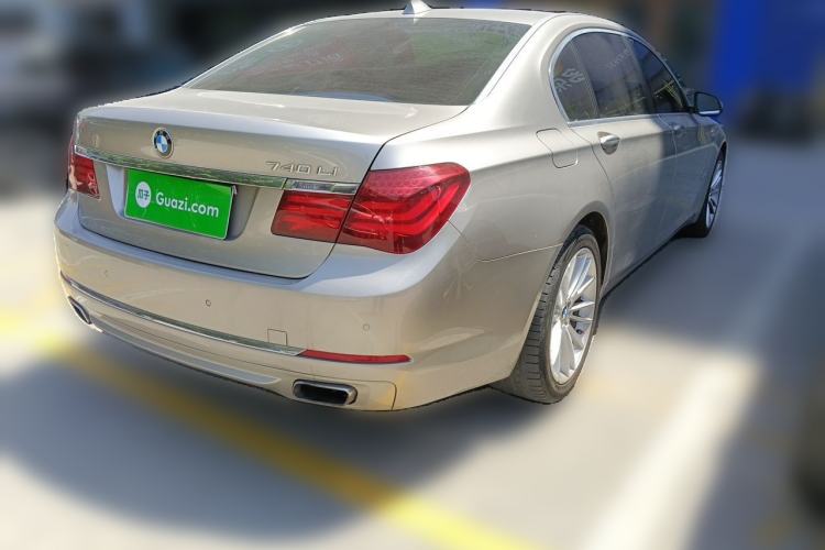 Used BMW 7 Series 2013 740Li Leading Model Rear Right 45 Deg