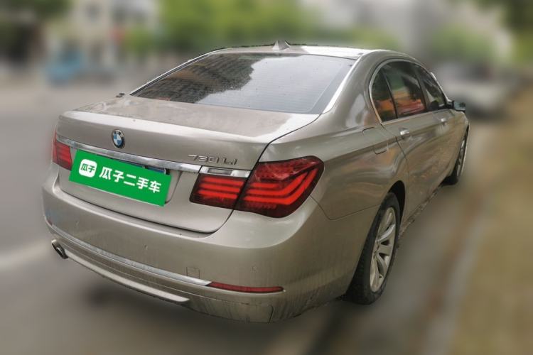 Used BMW 7 Series 2013 730Li Leading Model Rear Right 45 Deg